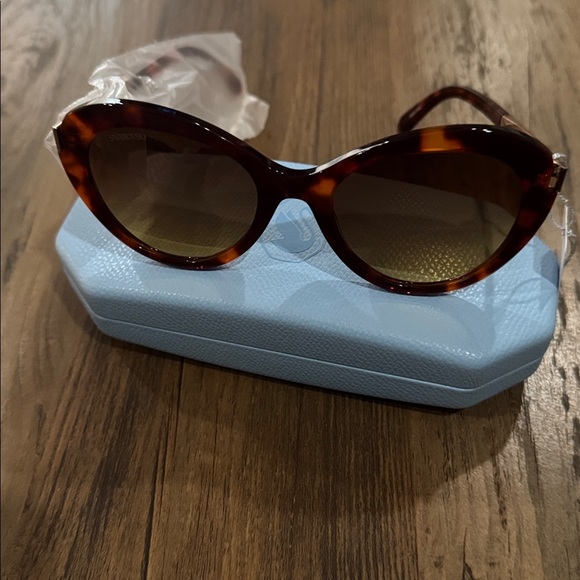 # SWAROVSKI sunglasses Cateye - Havana